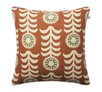 Chhatwal & Jonsson Funda de cojín Alok 50x50 cm Terracotta-cactus green