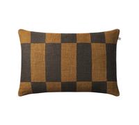 Chhatwal & Jonsson Funda de cojín Samar 40x60 cm Dark brown-taupe
