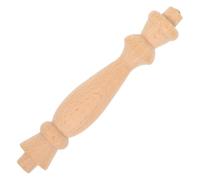 CHICAMPERA Balaustres para Barandilla de Madera, Barandillas para Escaleras Interiores, Columna Romana Decorativa, Madera, Caqui, Instalación Fácil, para Patios E Interior