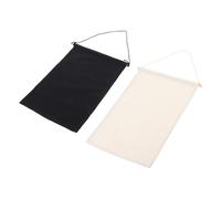 CHICAMPERA Banner 2 Piezas de Visualización de Pin de Algodón y Madera Organizador y Expositor de Broches para Colgar Pared para DIY