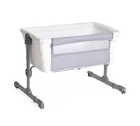 Chicco Next2Me Essential Cuna Colecho Bebé, Cuna para recién Nacidos, Compatible con Varias Camas, Altura Ajustable, Buena Circulación de Aire, Colchón y Bolsa incluidos, 0-6 Meses, Blanco