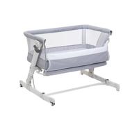 Chicco Next2Me Pop Up, Cuna Colecho Bebé, Cuna para Recién Nacidos, Cierre Compacto, Transportable En Cualquier Lugar, Lengüeta Abatible, Altura Ajustable, Colchón y Bolsa de Viaje Incluidos, Gris