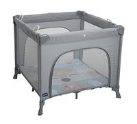 Chicco Open Box Parque Bebé de 0 Meses a 15 Kg - Parque Plegable y Compacto, Parque de Juegos con Alfombra Extraíble, Ventanas de Malla, 4 Asas y Bolsa de Transporte, Color Gris (Fawn)
