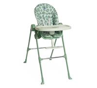 Chicco Polly Essential Trona para Niños, de 0 Meses a 15 Kg, 3 Posiciones de Reclinado, 7 Niveles de Altura, Reposapiés regulable, Cierre Compacto, Tejido de Poliéster Reciclado, Verde