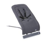 Chicco Rhythm'n'Sound Hamaca Bebé Electrónica para Bebés hasta 9 Kg, con Sonidos de la Naturaleza y Nanas, Balancín Bebé Automático, Respaldo Reclinable, Cierre Compacto y Cable USB - Gris (Grey Moon)