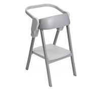 Chicco Kit Torre de Aprendizaje Crescendo – Taburete de estimulación y alzador para mesas, Gris