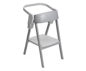 Chicco Torre de Aprendizaje Crescendo, Taburete De Estimulación Para Fomenta la Autonomía de los Niños, Kit Alzador Para Mesas y Encimeras, Accesorio Trona Crescendo, Color Gris