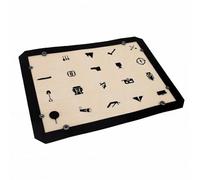 CHICIRIS Alfombrilla para Hornear de Fibra de Silicona, Bandeja a Prueba de Fugas de 30x40cm para Panaderos y Chefs Caseros, Silicona de Primera Calidad y Material de Tela (Con hebilla)