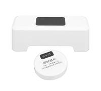 CHICIRIS Descarga de Inodoro sin Contacto, Sensor Infrarrojo, Descargador Automático para el Hogar, Ahorro de Energía, Diseño Higiénico, Carga USB, Detección Rápida 0,25 S