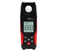 CHICIRIS Fotómetro Digital, Luxómetro con Rango de 0,1 a 200000LX y Pantalla LCD, para Fotografía de Interiores y Exteriores, Inspección de Iluminación LED de Plantas