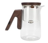 CHICIRIS Glass Teapot with Timer and Strainer for Effortless Tea Brewing