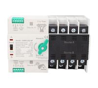 CHICIRIS Interruptor de Transferencia Automática 4P 125A Conmutación Rápida | Conmutación rápida, salida de señal incorporada, material retardante de llama, usabilidad de 400 V