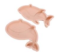 CHICIRIS Juego de Moldes para Tartas de Animales del Océano, Divertidos Moldes de Silicona de Ballena y Tiburón para Decoración de Tartas, Ideal para Bodas y Celebraciones, 2 Piezas