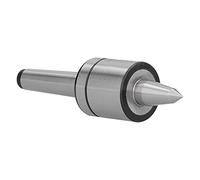 CHICIRIS Live Center Herramienta de Torno de Contrapunto Giratorio Cónico Morse de 60 Grados Ranura MK2-1, con Acero de Alta Velocidad y Acero 40Cr, para Torno CNC para Carpintería