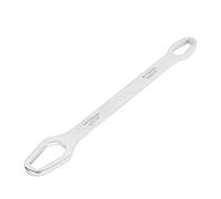CHICIRIS Llave de Doble Punta de 8-22 Mm, Autoajustable para Reparación | Acero Al Cromo Vanadio, Acabado en Cromo Pulido, 270 Mm de Longitud, Multiusos para el Hogar y la Motocicleta