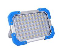 CHICIRIS Luz de Trabajo LED, Fuente de Luz Dual Regulable Continua con Base Magnética y Pantalla de Alimentación, para Tiendas de Campaña Al Aire y Operaciones Nocturnas