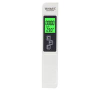 CHICIRIS Monitor de Calidad del Agua para Prueba de TDS y EC | Pantalla LCD retroiluminada, Modos de medición confiables, Perfecto para pruebas de agua potable, peceras e irrigación