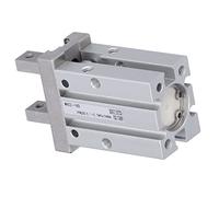 CHICIRIS Pinza Cilindro Neumático Pinza Paralela de Doble Acción MHZ2-16D, con Entrada de Aire M5-0.8, Orificio de 16 Mm, para Automatización de Ensamblaje