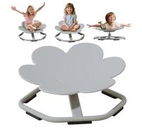 Chidiam Carrusel Autismo Silla giratoria para niños,Silla Giratoria Sensorial de 360°,Juguete para Autismo,TDAH Herramienta de Entrenamiento, Coordinación física y Equilibrio,Silla de Equilibrio
