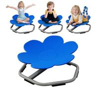 Chidiam Carrusel Autismo Silla giratoria para niños,Silla Giratoria Sensorial de 360°, Juguete para Autismo,TDAH Herramienta de Entrenamiento, Coordinación física y Equilibrio,Silla de Equilibrio