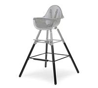CHILDHOME Evolu Extra - Juego de pies largos y reposapis de madera negro