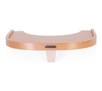 Childhome Tableta para la trona evolu 2, ajustable en profundidad, fácil de instalar, con mantel de silicona, antideslizante, fácil de limpiar, madera natural