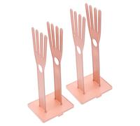 CHILDWEET 2 Piezas Soporte Multifuncional Desmontable con Diseño para Escurrir y Organizar Encimeras para Secar Guantes y Paños de Cocina