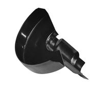 CHILDWEET Rueda Angular y Protección Reforzada de Hierro Negro Cubierta Protectora para Corte y Molienda Segura Fácil Instalación