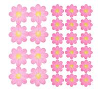 CHILDWEET Servilletas de Papel Flores de Margaritas Color Rosa Fucsia, 40 Unidades (2 Paquetes de 20), Decorativas para Fiesta, Cumpleaños y Shower, Servilletas Pequeñas para Cena
