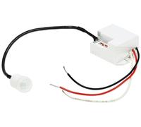 ChiliTec 22261 CT-PIR Mini - Detector de Movimiento empotrable (12 V CC, 1-60 W, LED, 12 V), Color Blanco