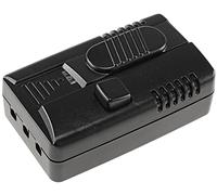 ChiliTec Interruptor de pie con dimmer, LED 3-100 watts, interruptor ON/OFF, control deslizante infinitamente variable, para lámparas regulables
