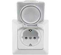 CHILITEC MILOS Schutzkontakt-Steckdose IP44 marca