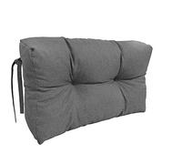 chilly pilley Almohadilla De Palet Copos De Espuma Cojín De Palet Tapicería De Palet Muebles De Palet Sofá De Palet Respaldo Acolchado Cojín del Asiento (cojín Lateral 65x50x15, Gris)