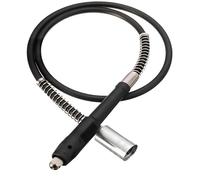 Chiloskit M19x2mm amoladora flexible extensión de eje de perforación sin llave portabrocas compatible con Dremel Herramientas rotativas accesorio