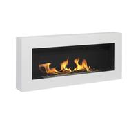 Chimenea de Bioetanol biochimenea de la superficie de Siena Blanco L 90 x P 12 x H40