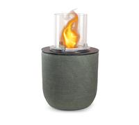 Chimenea de Bioetanol brasero de Jardín Para interior y exterior RAFFAELLO Verde Salvia D.35 X H55