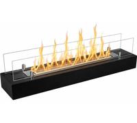 Chimenea de bioetanol independiente DF700BOX de 70 cm – Quemador de acero inoxidable de 0,75 litros, diseño moderno y eficiente rendimiento de calefacción – Divina Fire