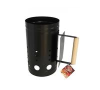 Chimenea de Encendido Porta Carbón para Barbacoa (17 x 27 cm)