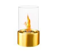 Chimenea de mesa de bioetanol MARSIGLIA Golden D16 x H27 interior exterior