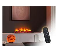 Chimenea Decorativa eléctrica de Vapor de Agua con Llama simulada 3D simulada FIRECOOL Rustic 70 Purline