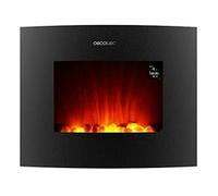 Cecotec Chimenea eléctrica de pared ReadyWarm 2650 Curved Flames Connected