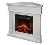 Chimenea eléctrica esquina FORD Blanco L110 x P63 x H102