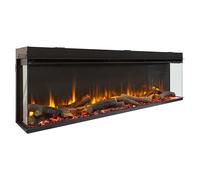 Chimenea eléctrica GO ECO MW 150 (Negro, 150 cm)