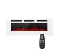 Chimenea Eléctrica Klarstein Galeras Blanco