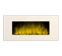 Chimenea eléctrica moderna con efecto llama real - CVB-XXL