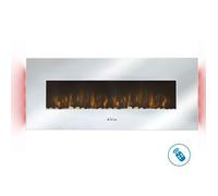 Chimenea Eléctrica Panorámica Con Luz Led Ambiental Che-510