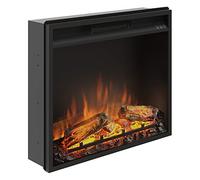 Chimenea eléctrica TAGU PowerFlame con Calefactor y termostato, programación de calefacción de 7 días y Efecto de Llama LED