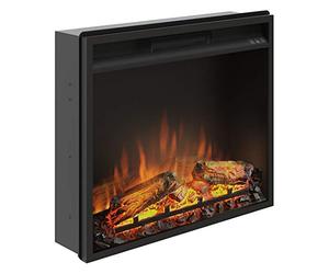 Chimenea eléctrica TAGU PowerFlame con Calefactor y termostato, programación de calefacción de 7 días y Efecto de Llama LED