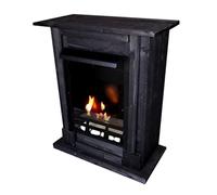 Chimenea Fireplace Caminetti Cheminee Etanol Firegel Madrid Deluxe Royal Negro