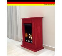 Chimenea Fireplace Etanol y Gel Madrid Premium Rojo +21 piezas conjunto